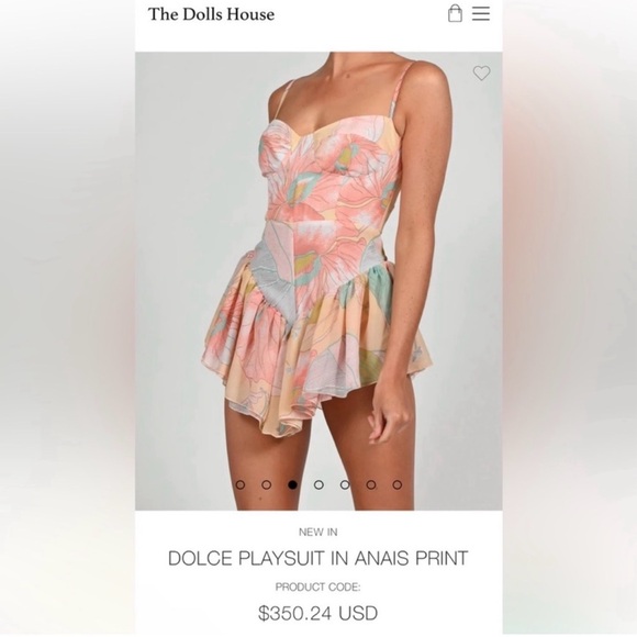 Chic Strapless Floral Mini Dress - Picture 3 of 10